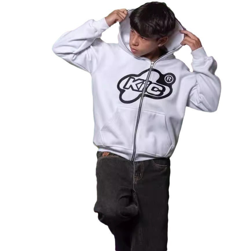 Full Zipper Fashion Trendy Jacket