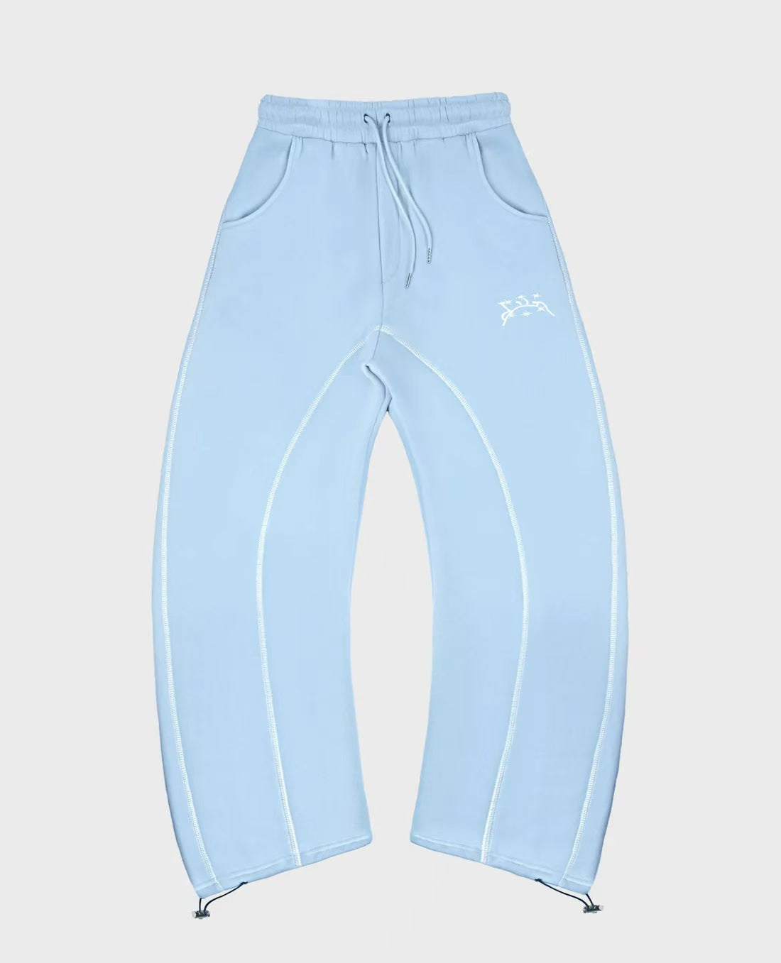 Casual men's and women's clothing with trendy prints
