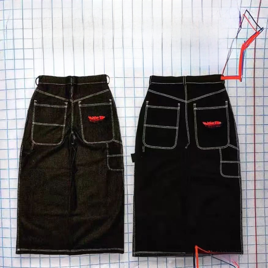 Men's Retro Wide Leg Jeans