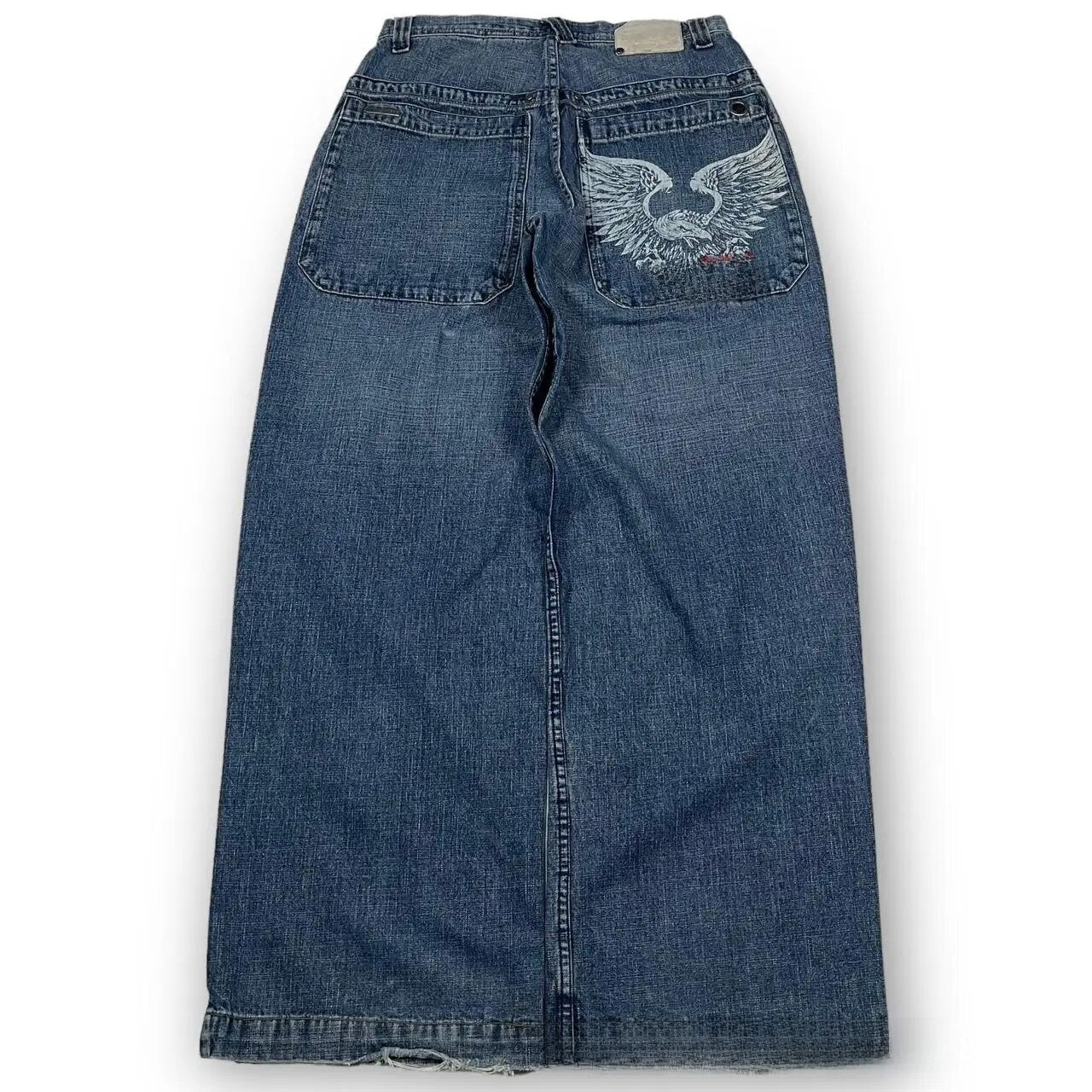 Men's Retro Wide Leg Jeans