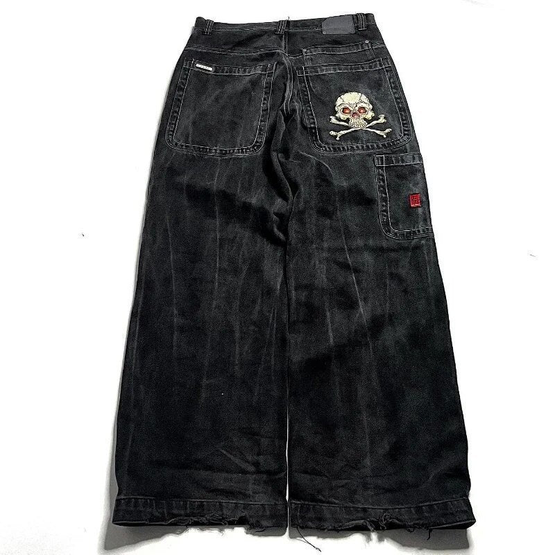 Men's Retro Wide Leg Jeans