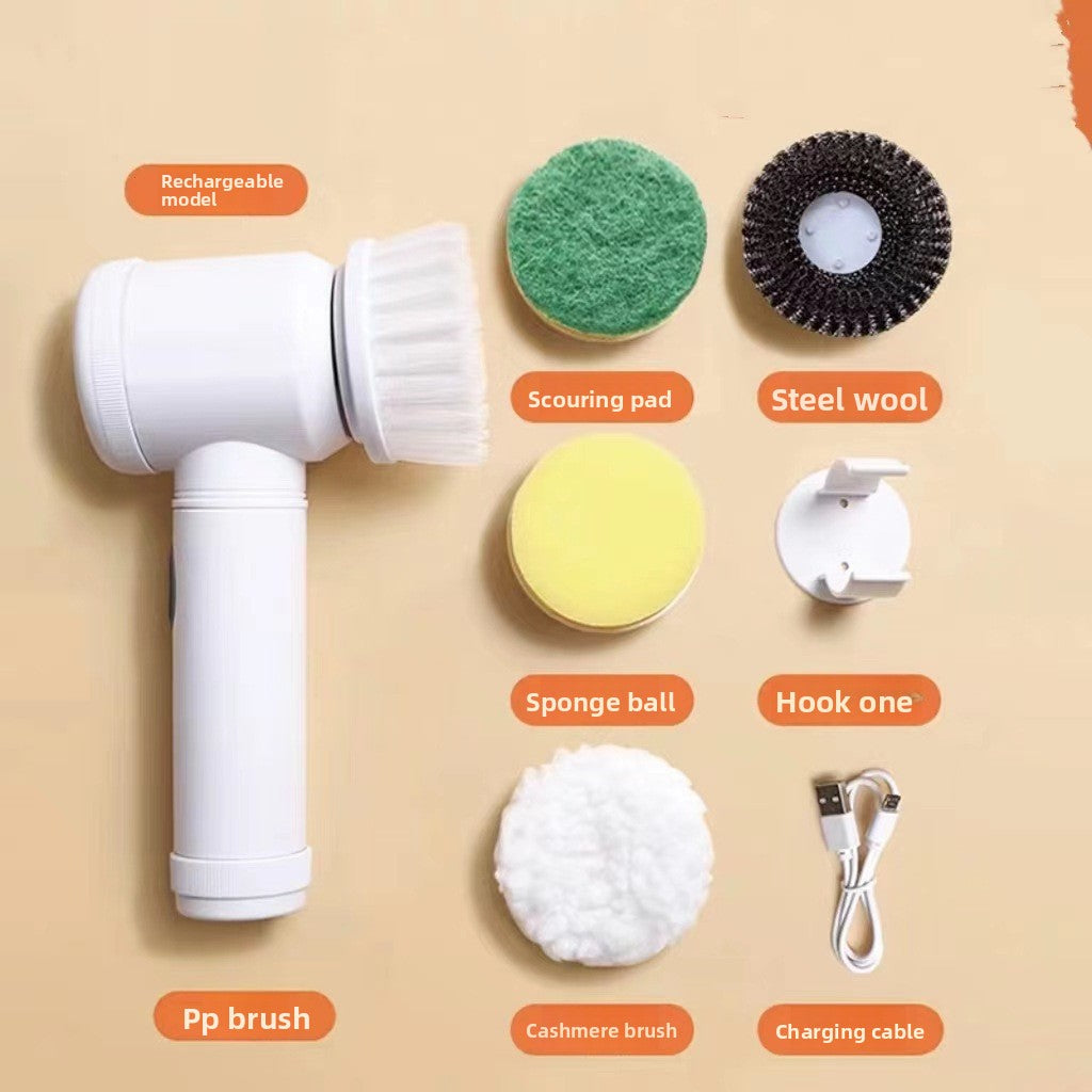 Handheld Wireless Electric Cleaning Brush for Kitchen and Bathroom