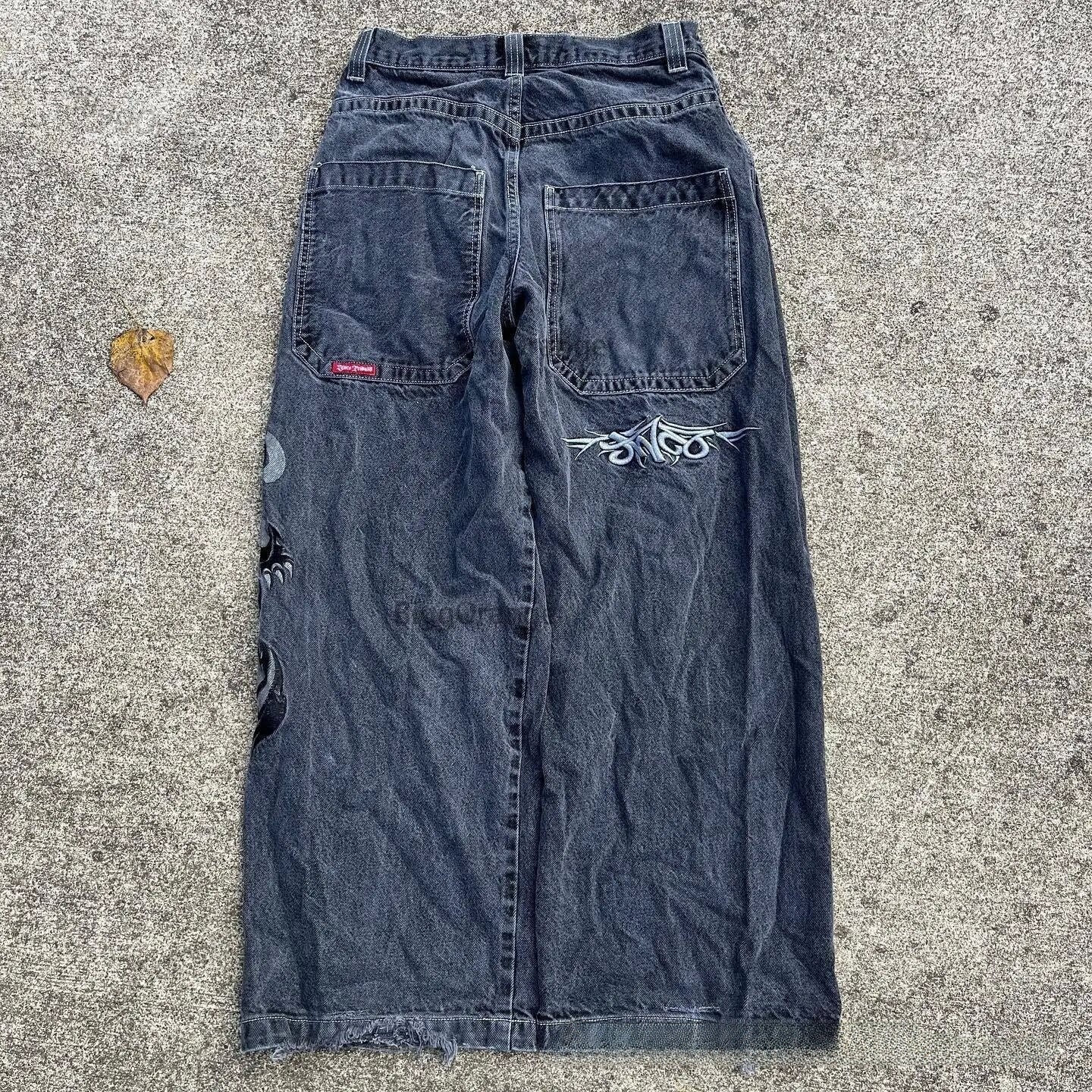 Men's Retro Wide Leg Jeans