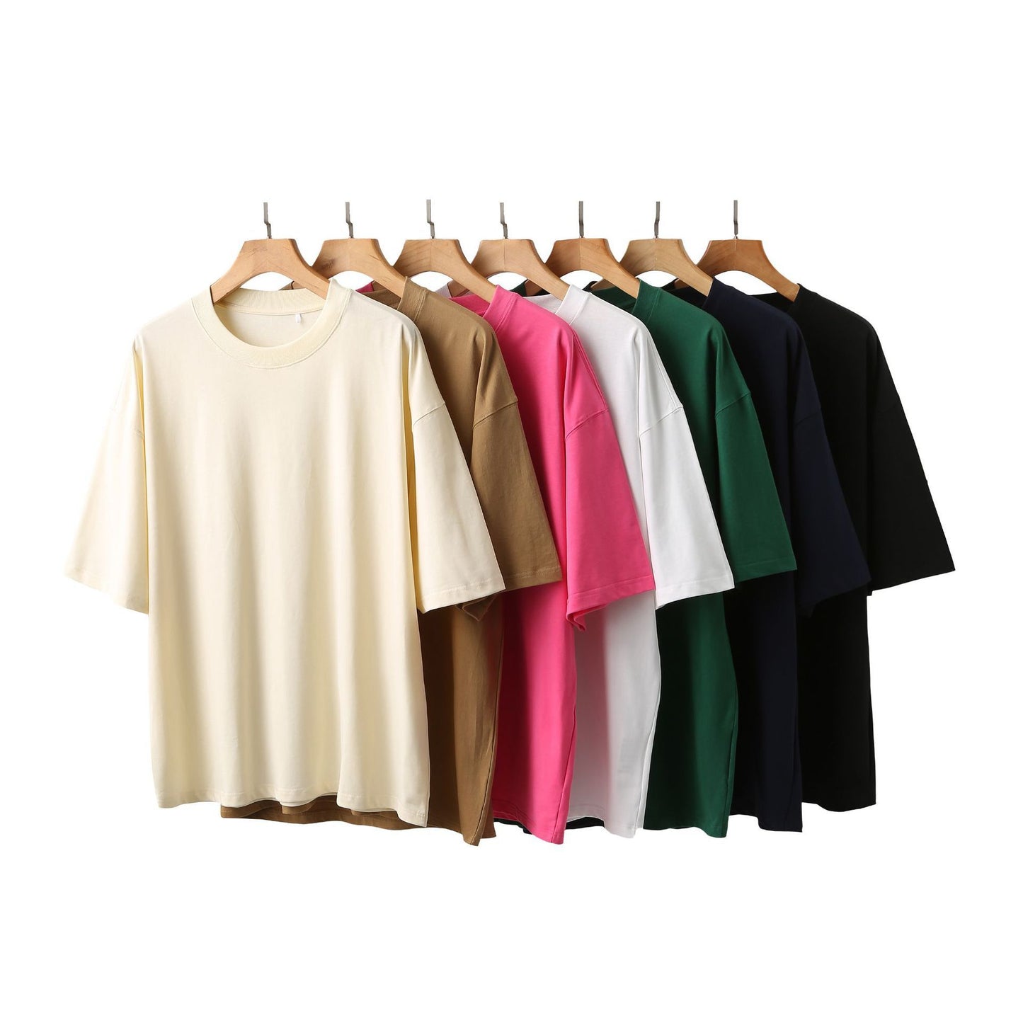 Pure Cotton Round Neck Short Sleeve T-Shirt