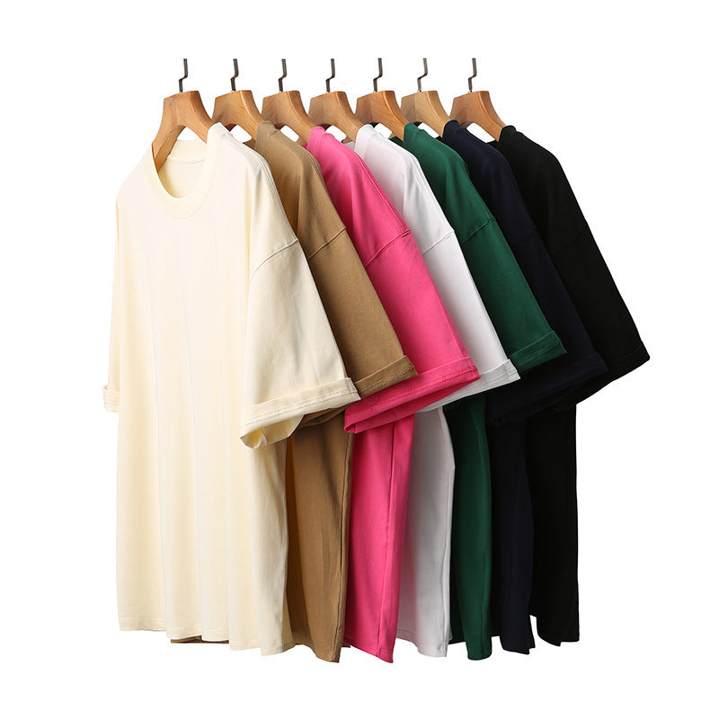Pure Cotton Round Neck Short Sleeve T-Shirt