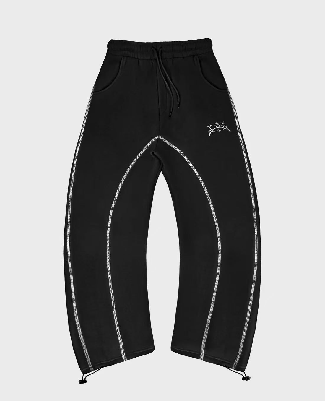 Casual men's and women's clothing with trendy prints