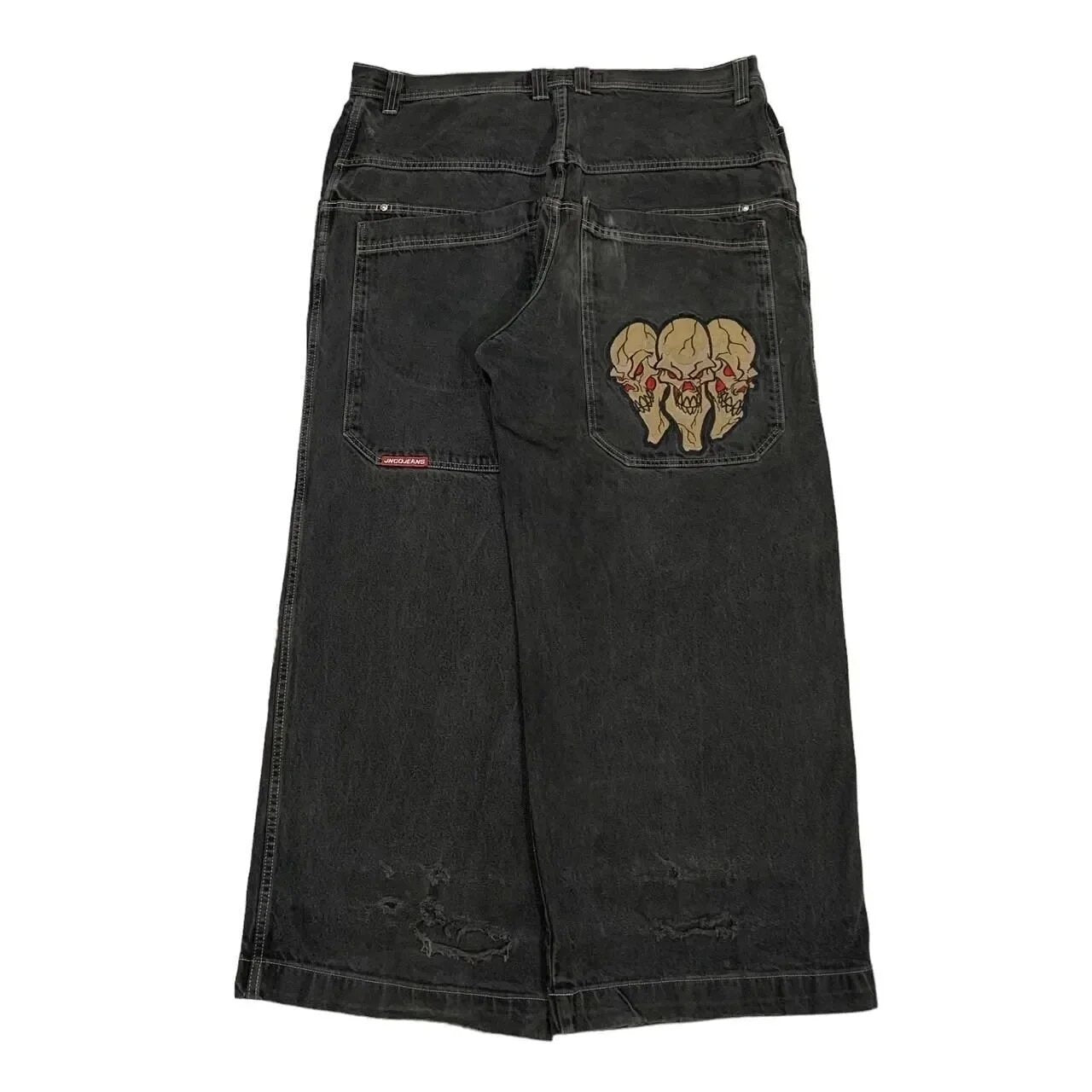 Men's Retro Wide Leg Jeans