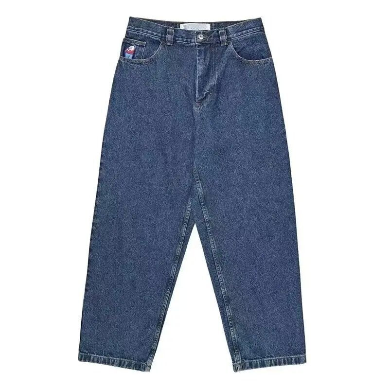 Men's Retro Wide Leg Jeans