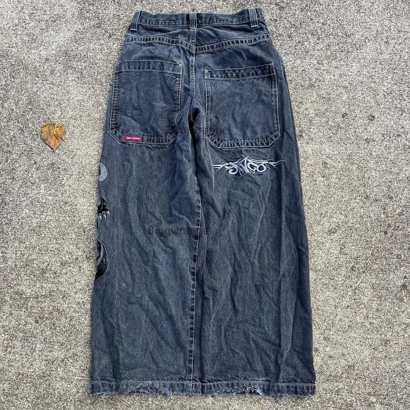 Men's Retro Wide Leg Jeans