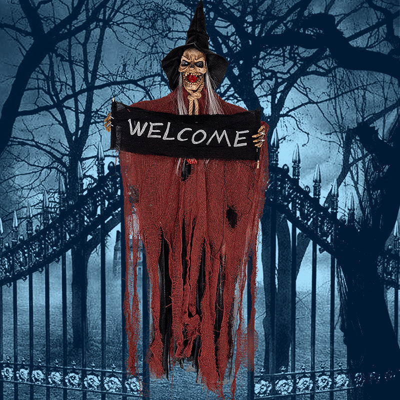 Halloween hanging ghost door hanging