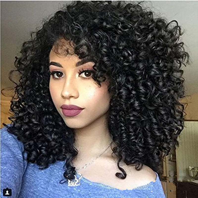 Short Curly Synthetic Wig for Women
