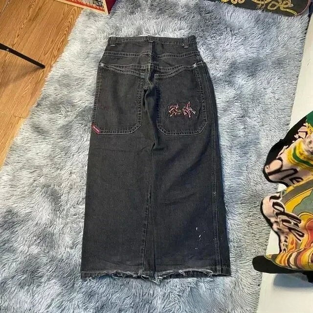 Men's Retro Wide Leg Jeans