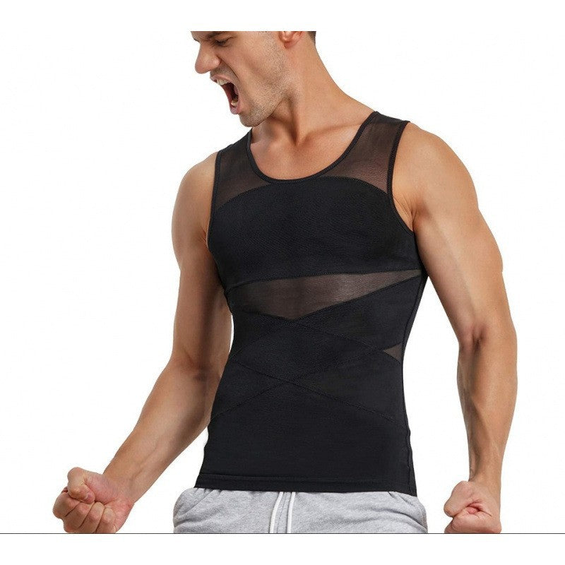 Men's Mesh Tummy Control Shapewear