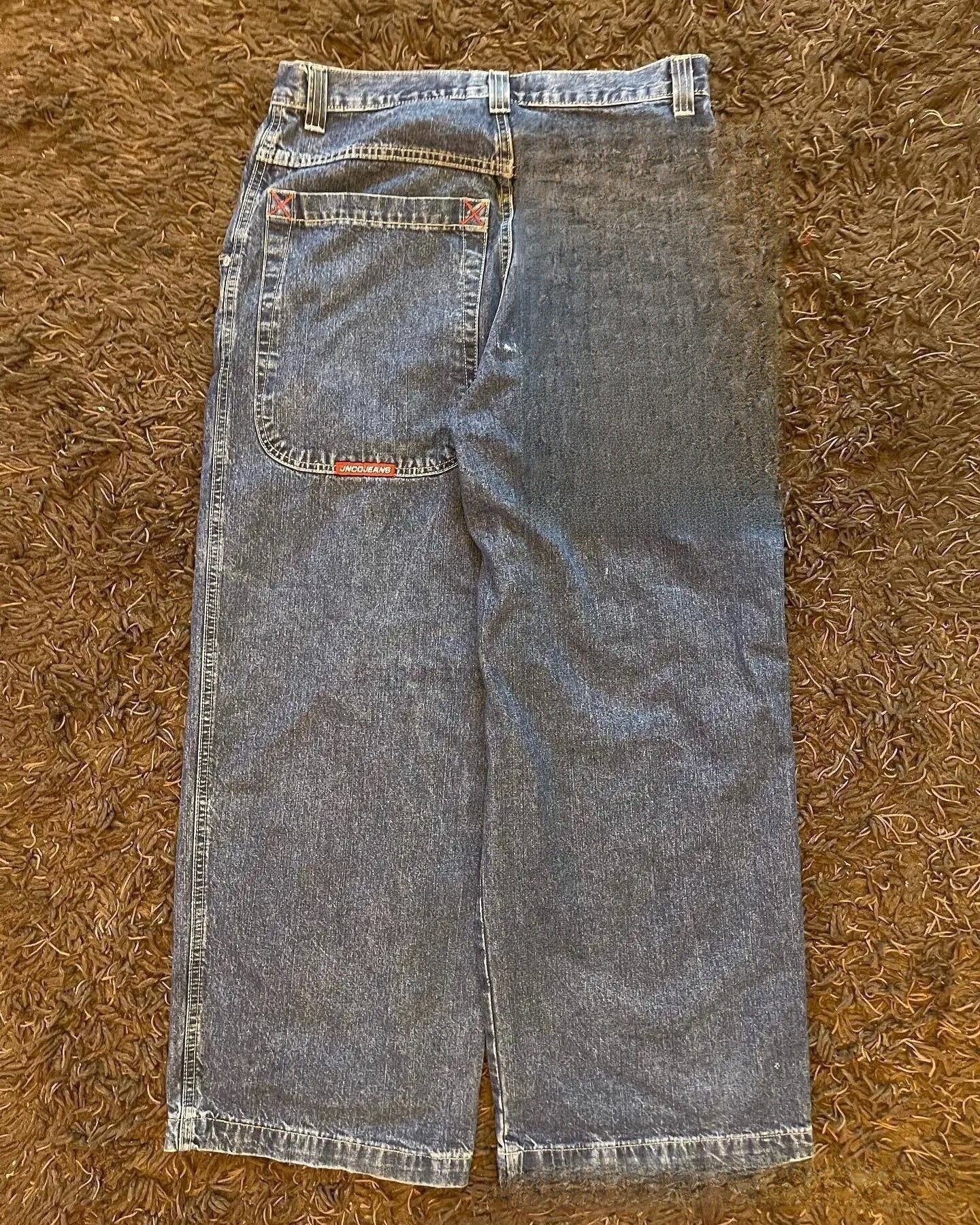 Men's Retro Wide Leg Jeans