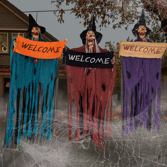 Halloween hanging ghost door hanging